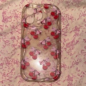 Cherry Patterned Phone Case